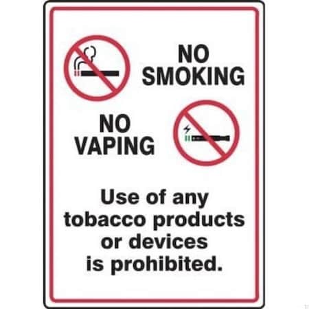 Accuform NO SMOKING SIGN NO SMOKING  NO MSMK550XP MSMK550XP